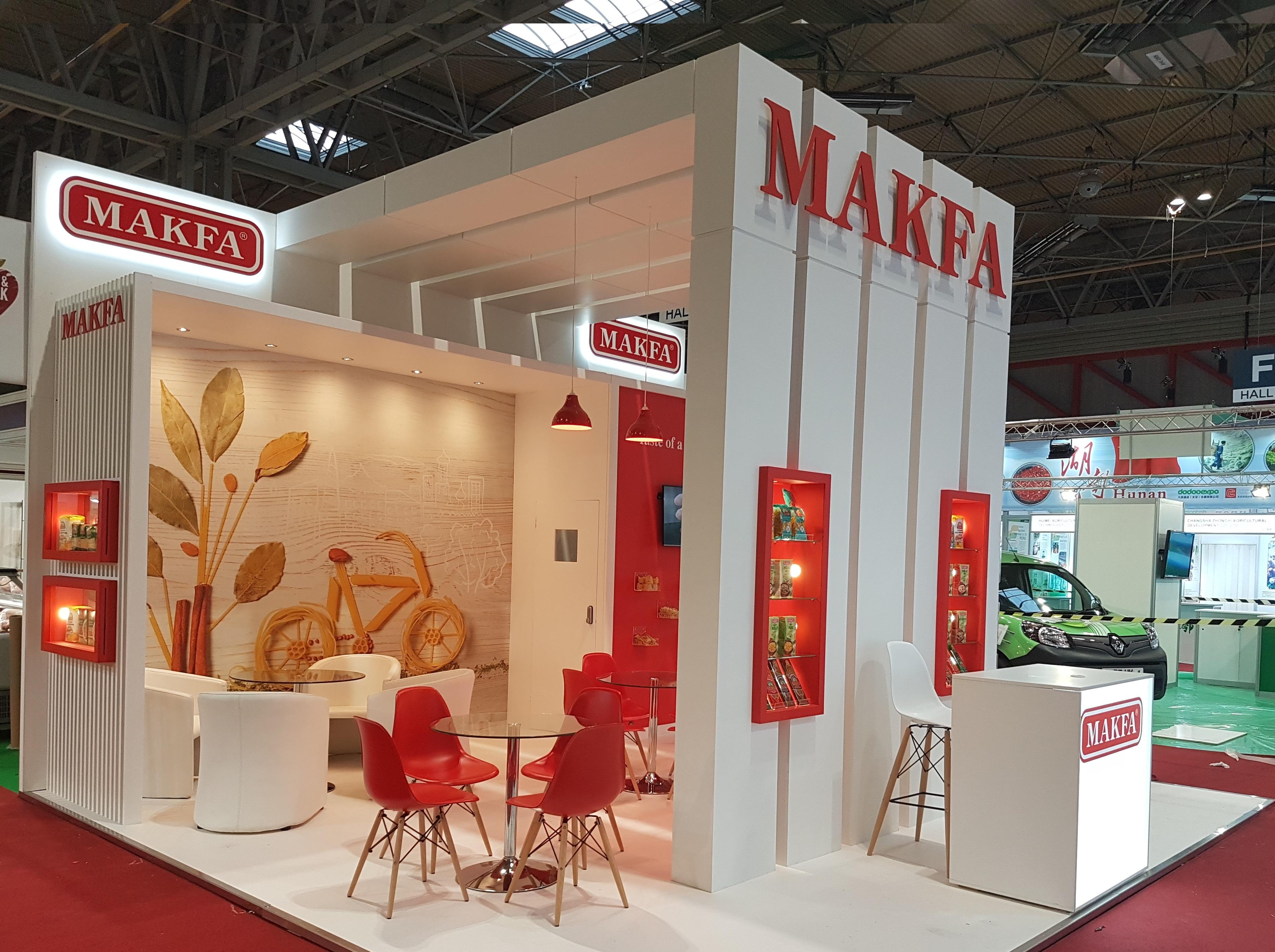 CASE STUDY: Mafka exhibition stand - Food & Drink Expo, 16-18 April 2018, NEC, Birmingham